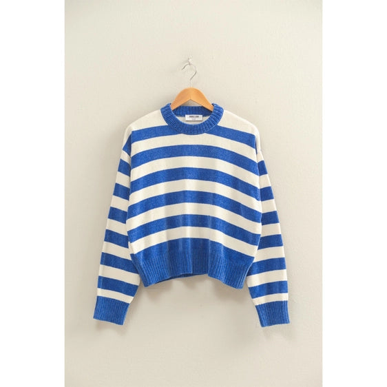 Blue Stripe Sweater