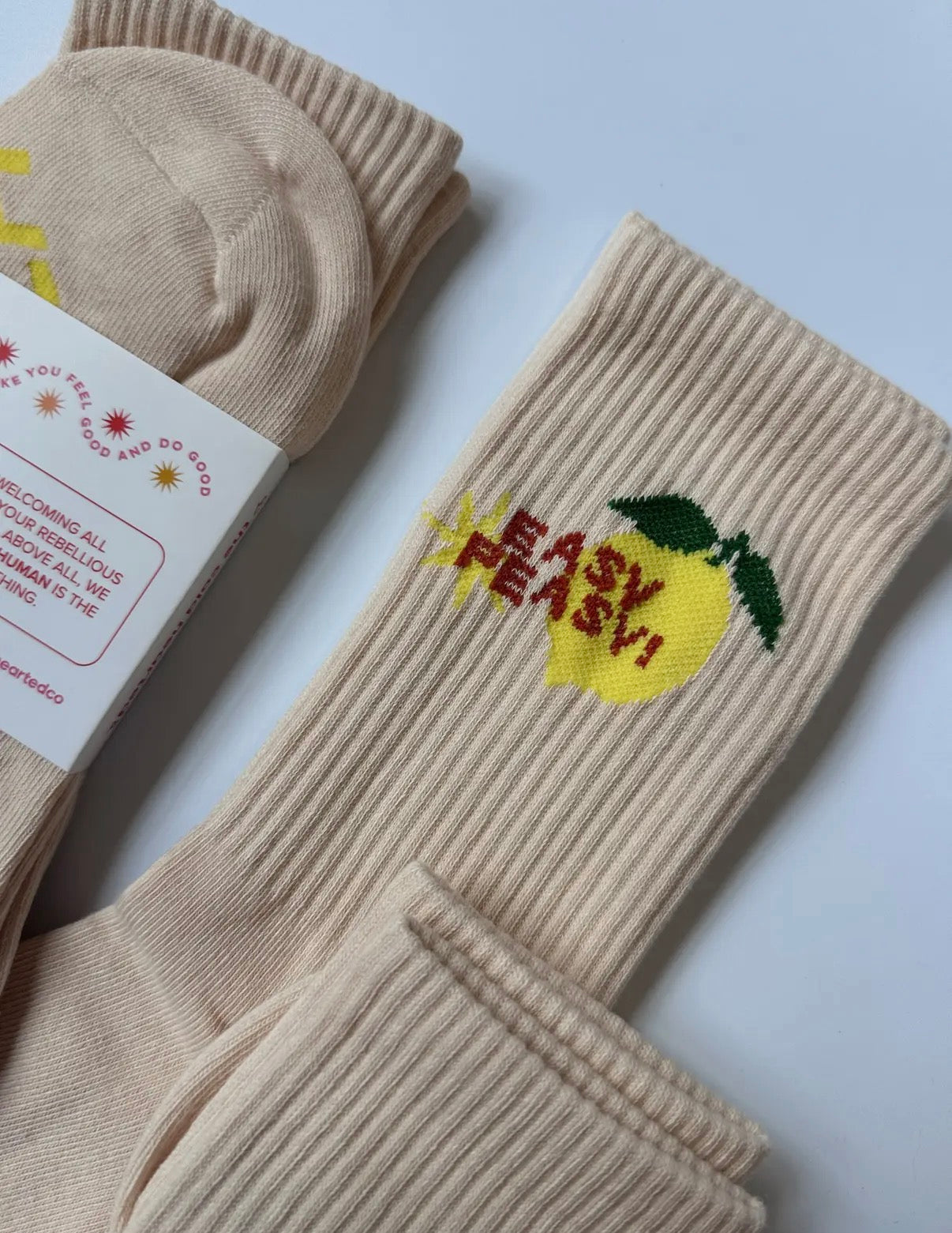 Easy Peasy Lemon Socks