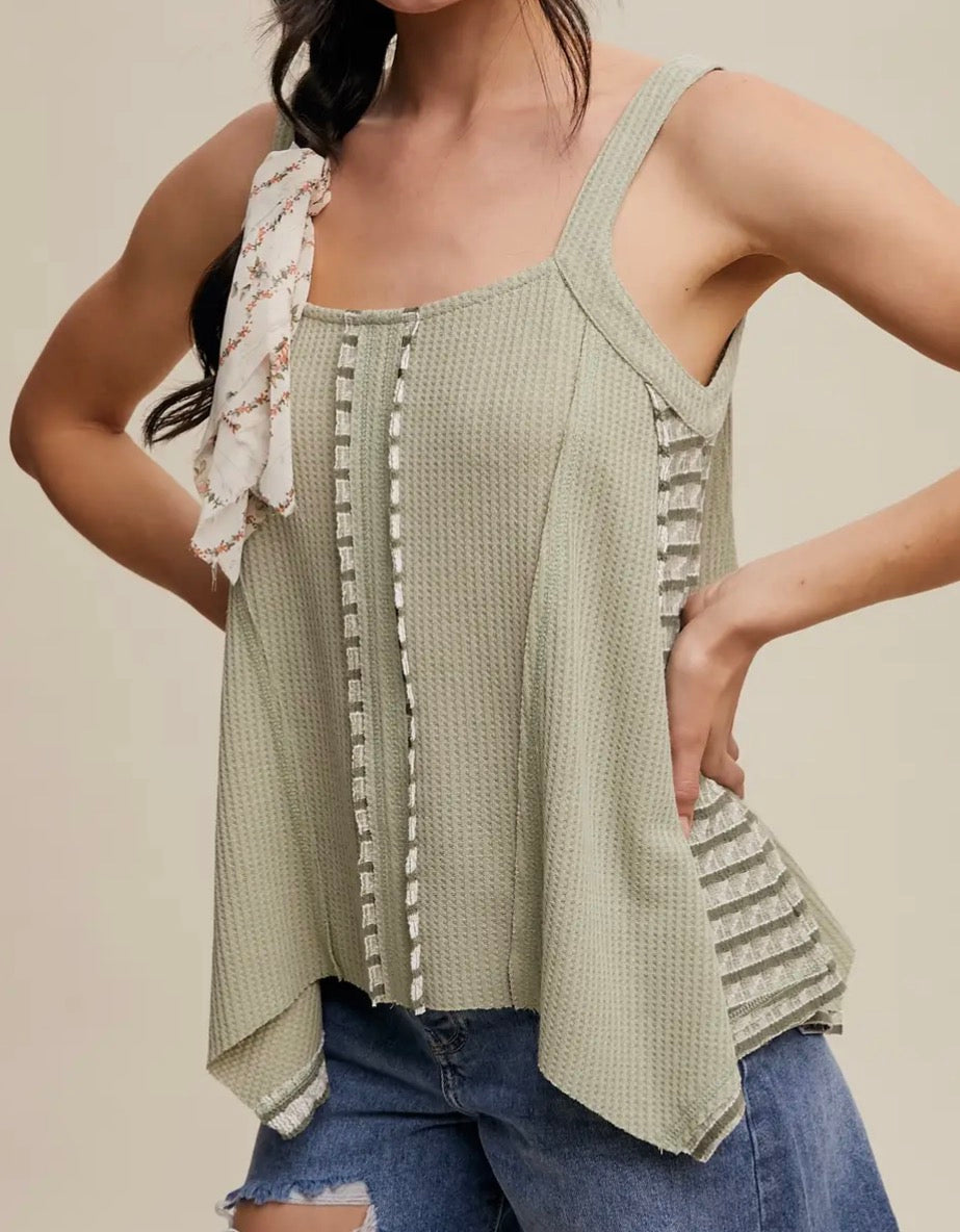 Sage Boho Tank