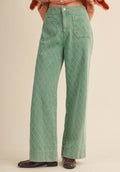 Quilted Texture Pants