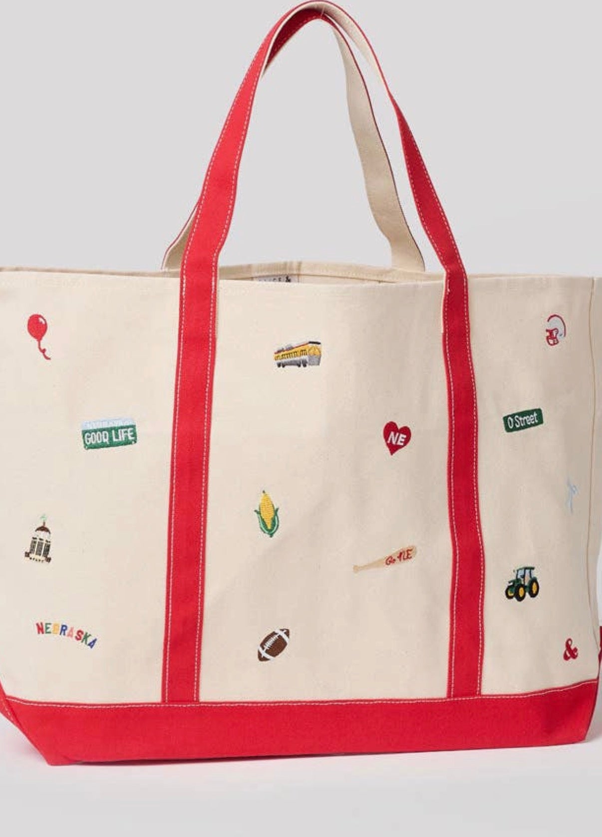 Large Nebraska Tote
