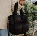 Black Puffer Tote