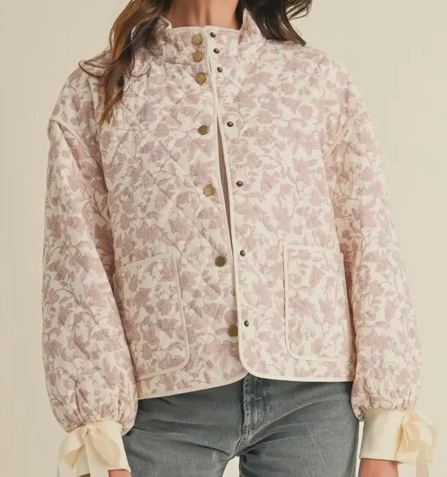 Floral Quilted Jacket