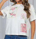 Cross-Stitch Embroidered Tee