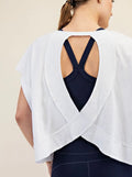 White Open Back