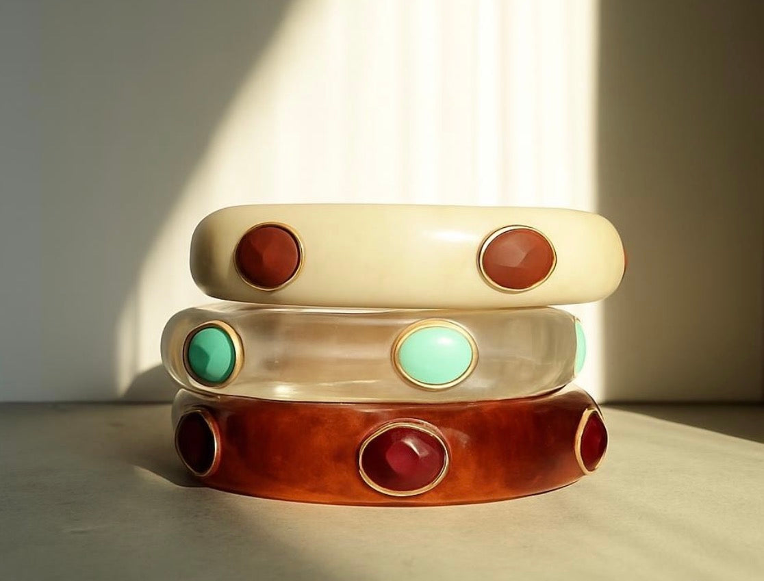 Colored Bangle Bracelet