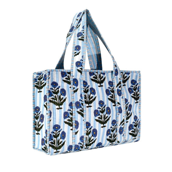 Lt Blue Tote